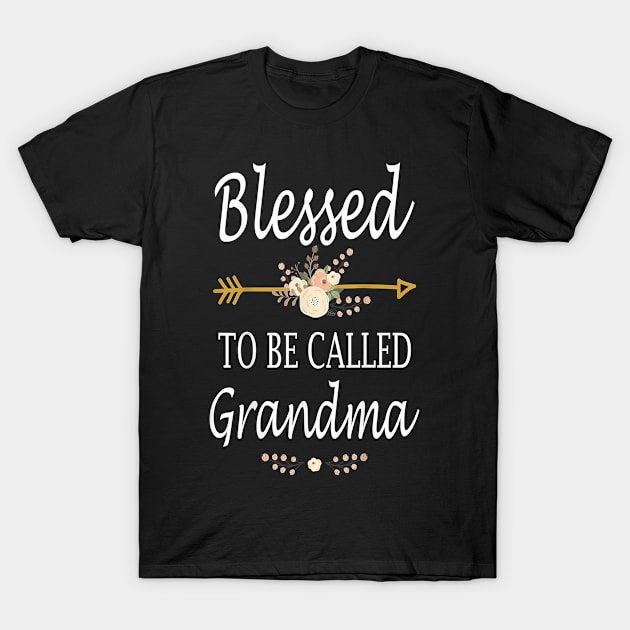 Blessed To Be Called Grandma T-Shirt by brittenrashidhijl09